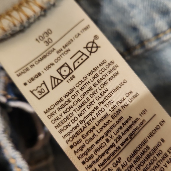 ❤️ GAP ULTRA SOFT RAW HEM SEAMED DENIM / JEAN MAXI SKIRT, 10 (30) - Picture 6 of 10